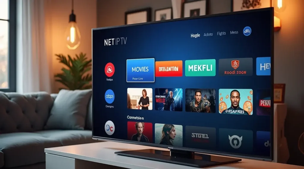 NET IPTV setup and usage guide for Smart TV